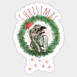 Christmas Devil Sticker